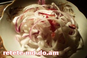 Salata de ceapa alba si rosie